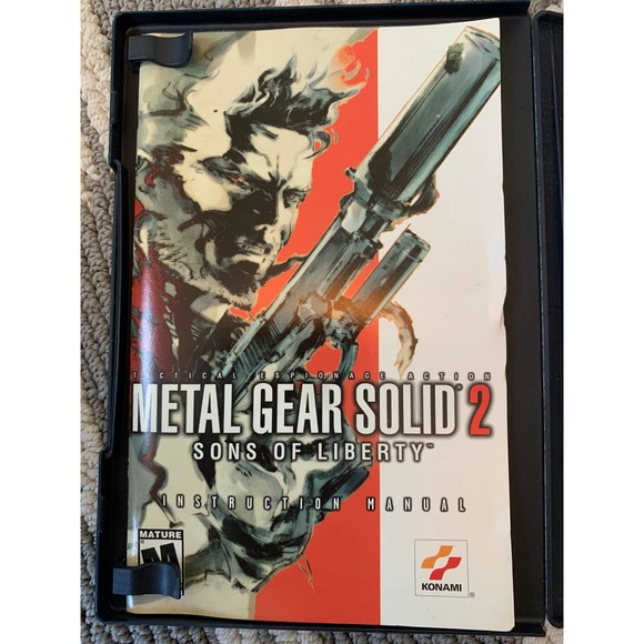 PlayStation 2 Metal Gear Solid 2 Sons of - Picture 3 of 4